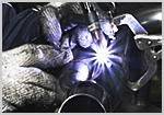 Skoda Exhaust Welding